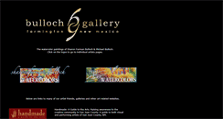 Desktop Screenshot of bullochgallery.com